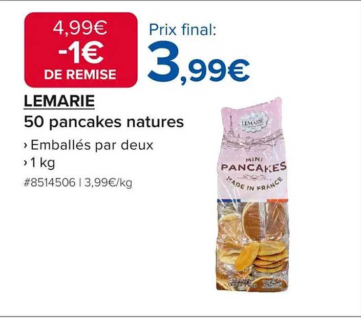 50 pancakes natures