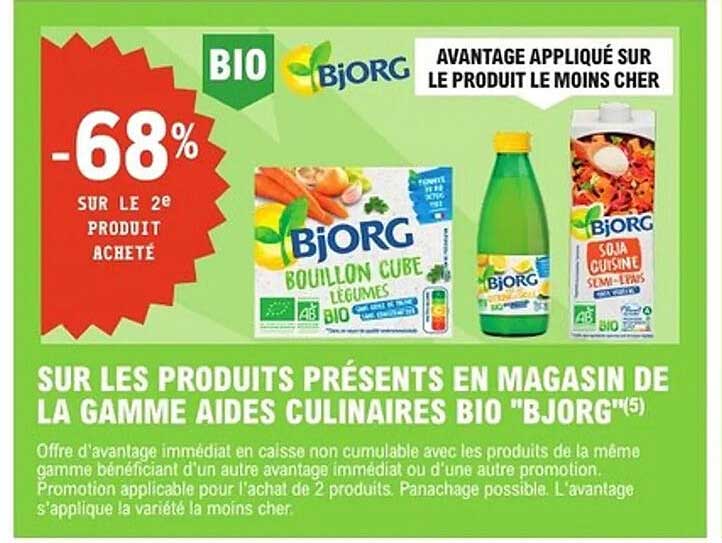 -68% SUR LE 2E PRODUIT ACHETÉ