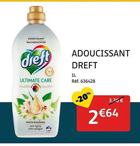 Adoucissant Dreft Ultimate Care 1L
