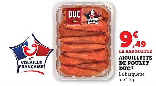 AIGUILLETTE DE POULET DUC