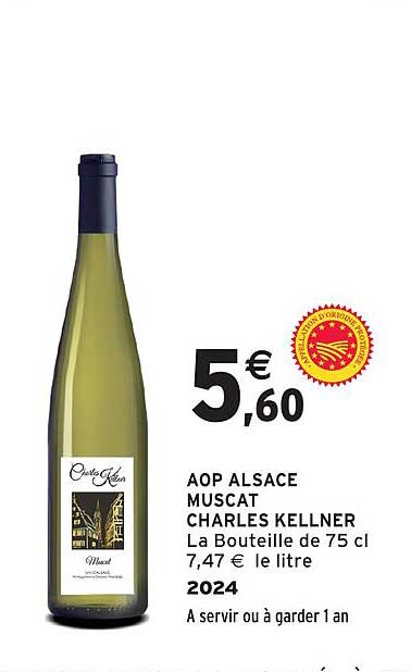 AOP ALSACE MUSCAT CHARLES KELLNER