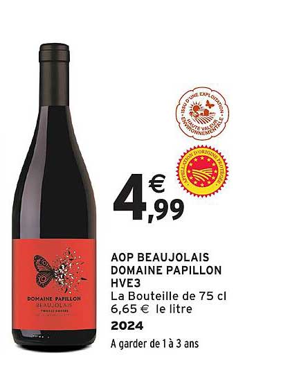 AOP BEAUJOLAIS DOMAINE PAPILLON HVE3