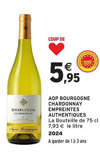 AOP BOURGOGNE CHARDONNAY EMPREINTES AUTHENTIQUES