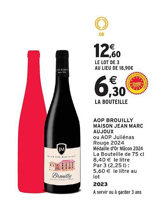 AOP BROUILLY MAISON JEAN MARC AUJOUX