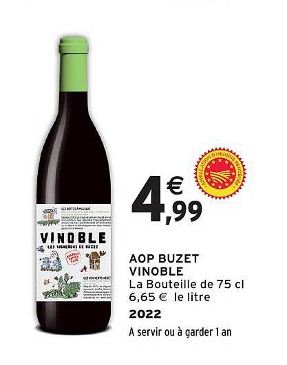 AOP BUZET VINOBLE