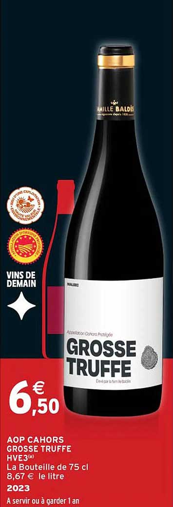 AOP CAHORS GROSSE TRUFFE