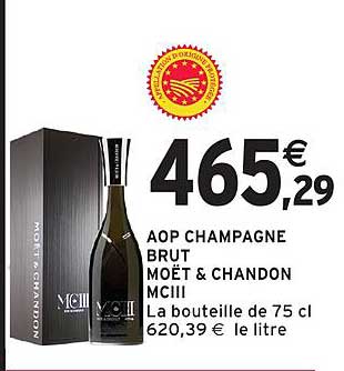 AOP CHAMPAGNE BRUT MOËT & CHANDON MCIII