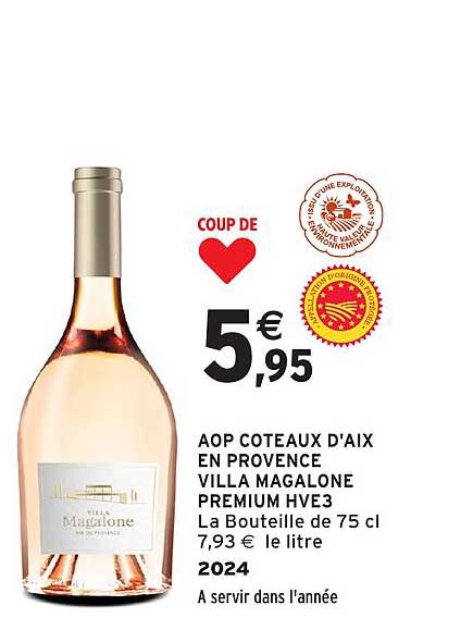 AOP COTEAUX D'AIX EN PROVENCE VILLA MAGALONE PREMIUM HVE3