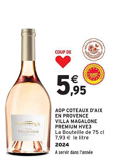 AOP COTEAUX D'AIX EN PROVENCE VILLA MAGALONE PREMIUM HVE3
