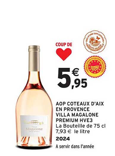 AOP COTEAUX D'AIX EN PROVENCE VILLA MAGALONE PREMIUM HVE3