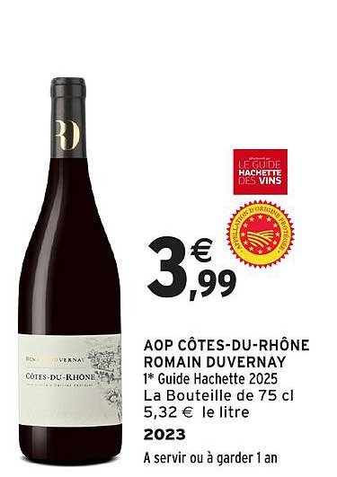 AOP CÔTES-DU-RHÔNE ROMAIN DUVERNAY