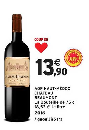 AOP HAUT-MÉDOC CHÂTEAU BEAUMONT