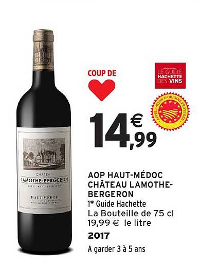 AOP HAUT-MÉDOC CHÂTEAU LAMOTHE-BERGERON
