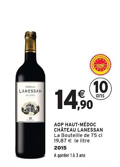 AOP HAUT-MÉDOC CHÂTEAU LANESSAN