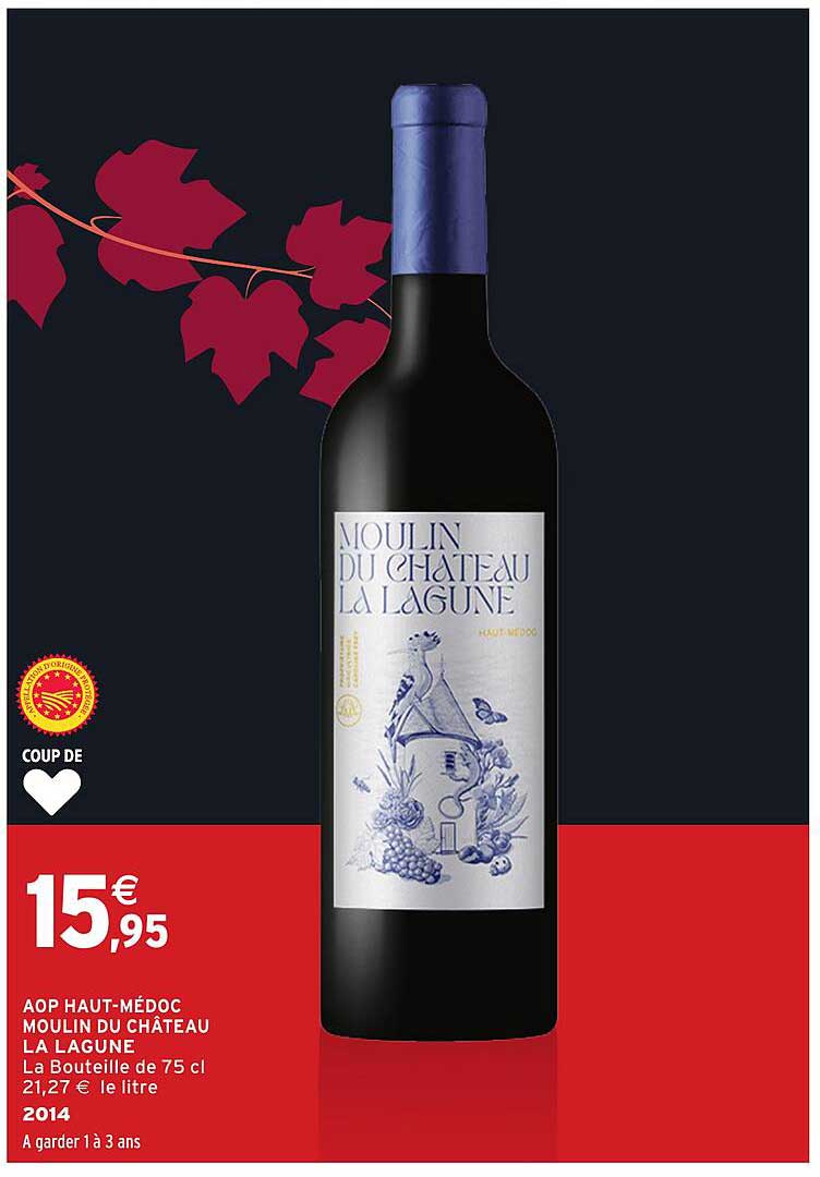 AOP HAUT-MÉDOC MOULIN DU CHÂTEAU LA LAGUNE
