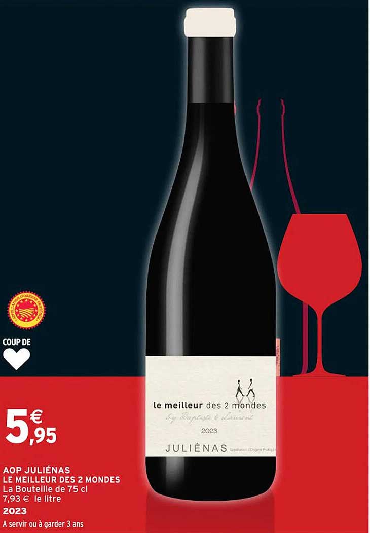 AOP JULIÉNAS LE MEILLEUR DES 2 MONDES