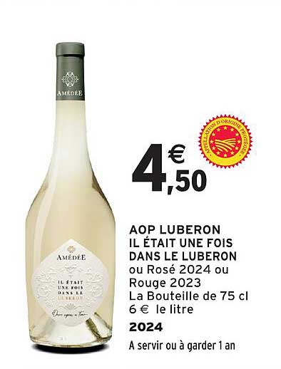 AOP Luberon IL ÉTAIT UNE FOIS DANS LE LUBERON