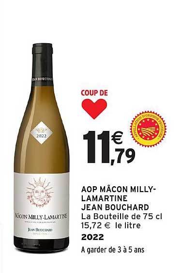 AOP MÂCON MILLY-LAMARTINE JEAN BOUCHARD