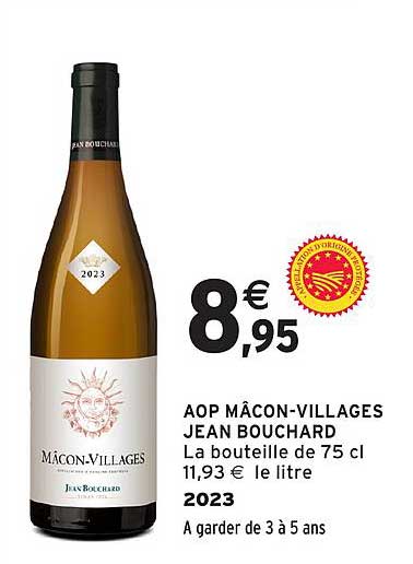 AOP MÂCON-VILLAGES JEAN BOUCHARD