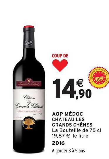 AOP MÉDOC CHÂTEAU LES GRANDS CHÊNES