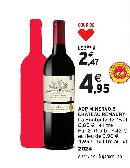 AOP MINERVOIS CHÂTEAU REMAURY