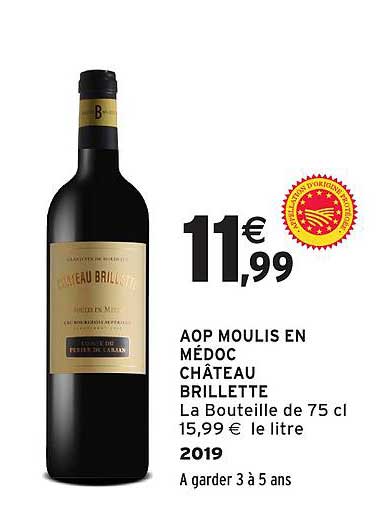 AOP MOULIS EN MÉDOC CHÂTEAU BRILLETTE