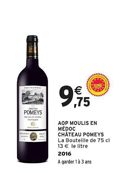 AOP MOULIS EN MÉDOC CHÂTEAU POMEYS