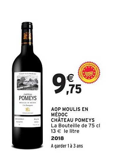 AOP MOULIS EN MÉDOC CHÂTEAU POMEYS