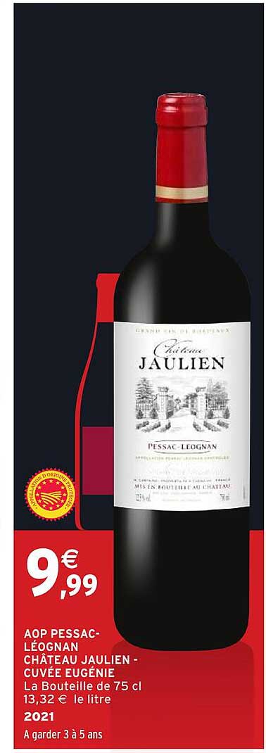 AOP PESSAC-LÉOGNAN CHÂTEAU JAULIEN - CUVÉE EUGÉNIE