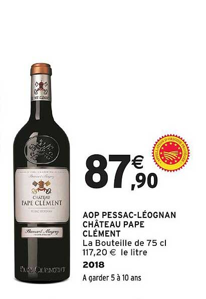 AOP PESSAC-LÉOGNAN CHÂTEAU PAPE CLÉMENT