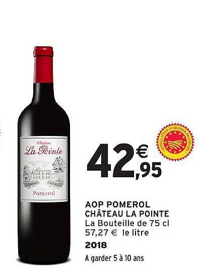 AOP POMEROL CHÂTEAU LA POINTE