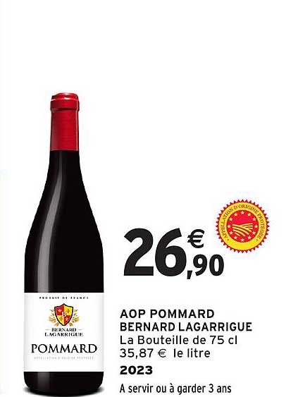 AOP POMMARD BERNARD LAGARRIGUE
