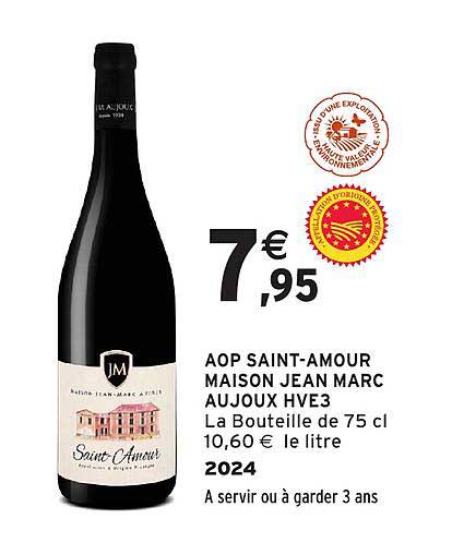 AOP SAINT-AMOUR MAISON JEAN MARC AUJOUX HVE3