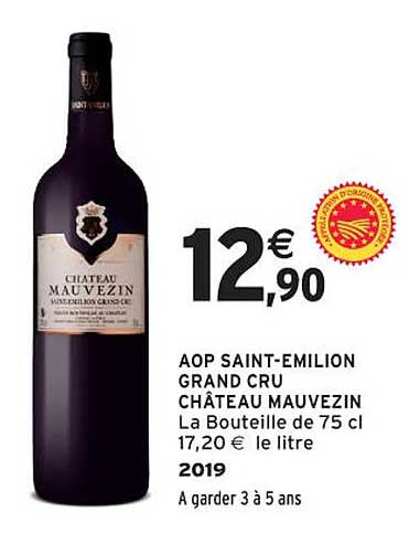 AOP SAINT-EMILION GRAND CRU CHÂTEAU MAUVEZIN