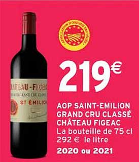 AOP SAINT-EMILION GRAND CRU CLASSÉ CHÂTEAU FIGEAC