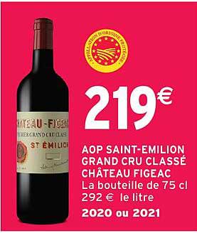 AOP SAINT-EMILION GRAND CRU CLASSÉ CHÂTEAU FIGEAC
