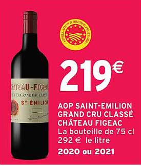 AOP SAINT-ÉMILION GRAND CRU CLASSÉ CHÂTEAU FIGEAC