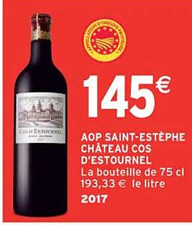AOP SAINT-ESTÈPHE CHÂTEAU COS D'ESTOURNEL