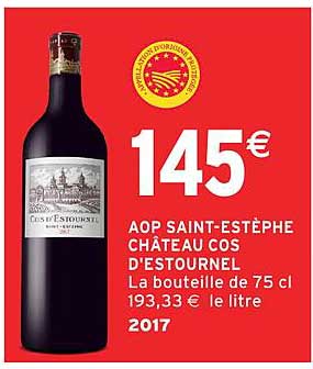 AOP SAINT-ESTÈPHE CHÂTEAU COS D'ESTOURNEL