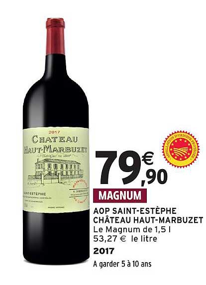 AOP SAINT-ESTÈPHE CHÂTEAU HAUT-MARBUZET
