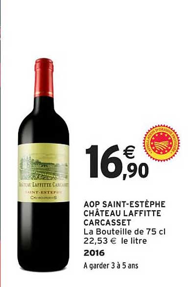 AOP SAINT-ESTÈPHE CHÂTEAU LAFFITTE CARCASSET