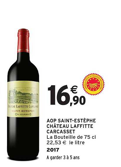 AOP SAINT-ESTÈPHE CHÂTEAU LAFFITTE CARCASSET