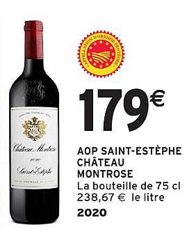 AOP SAINT-ESTÈPHE CHÂTEAU MONTROSE