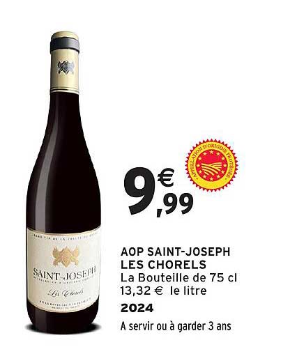AOP SAINT-JOSEPH LES CHORELS