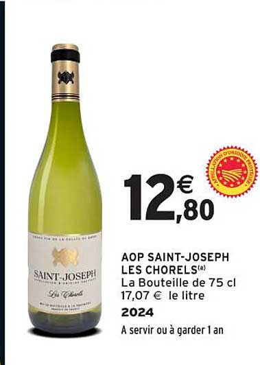 AOP SAINT-JOSEPH LES CHORELS