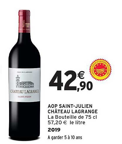 AOP SAINT-JULIEN CHÂTEAU LAGRANGE