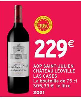 AOP SAINT-JULIEN CHÂTEAU LÉOVILLE LAS CASES