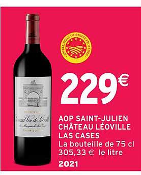 AOP SAINT-JULIEN CHÂTEAU LÉOVILLE LAS CASES