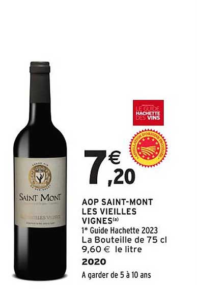 AOP SAINT-MONT LES VIEILLES VIGNES