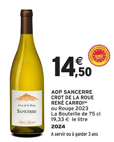 AOP SANCERRE CROT DE LA ROUÉ RENÉ CARROI